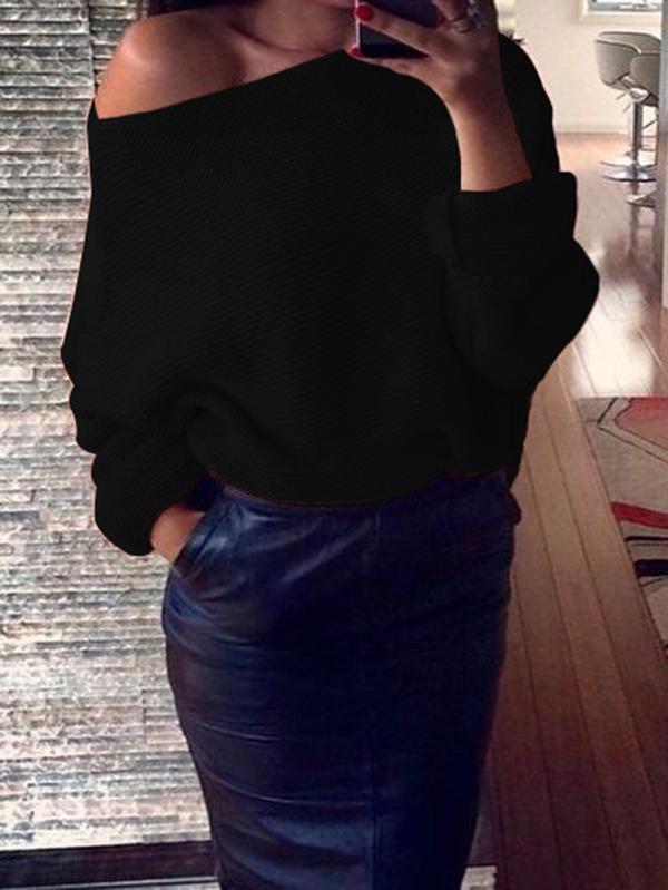 Maglione dal design curato