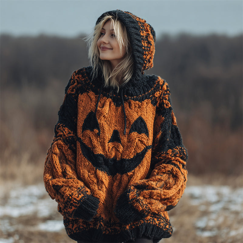 Maglione dal design curato