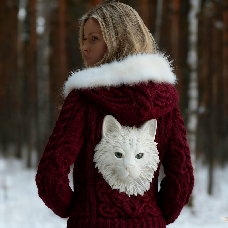 Maglione dal design curato