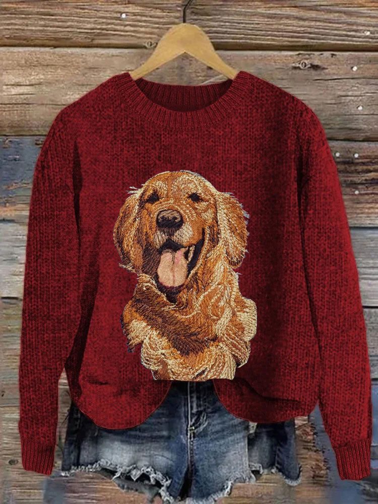 Maglione in stile vintage senza tempo