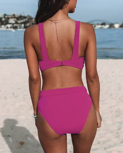 Auberta® | Color High Waist Bikinis