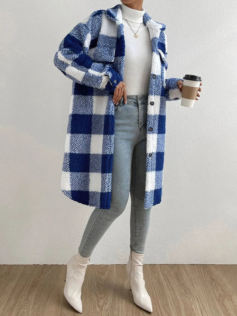 LP | Cappotto a scacchi alla moda
