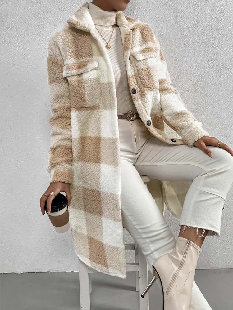 LP | Cappotto a scacchi alla moda