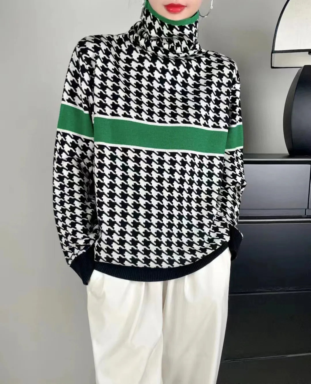 Maglione in stile vintage senza tempo