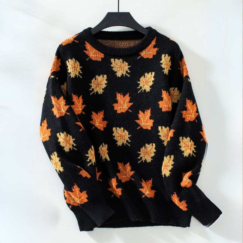 Maglione dal design curato