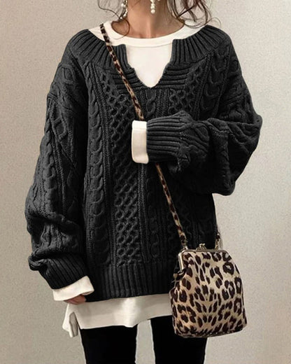Maglione dal design raffinato