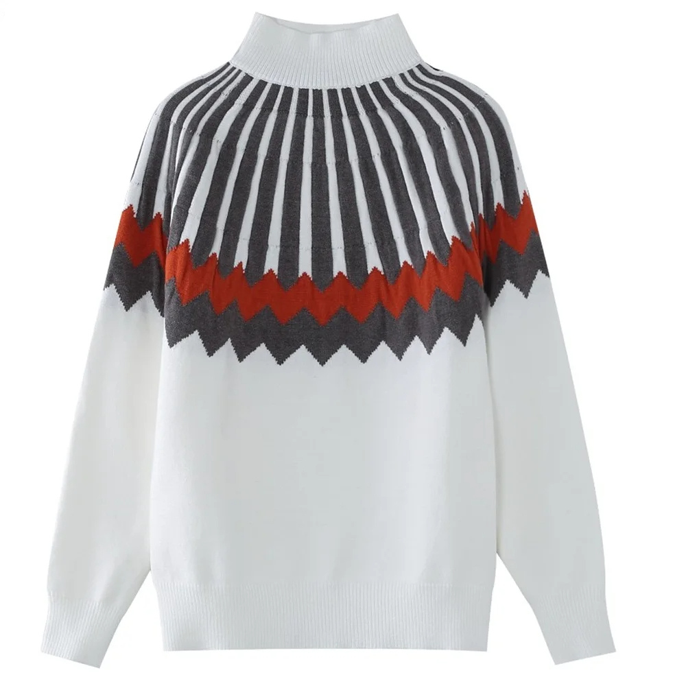 Maglione dal design curato