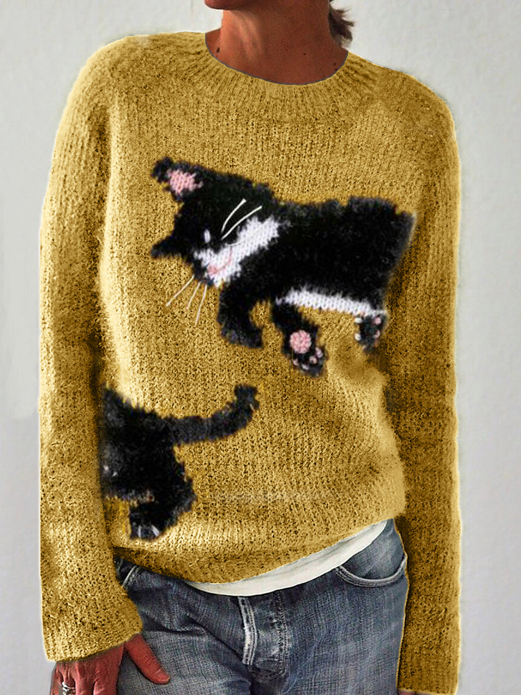 Maglione in stile vintage senza tempo