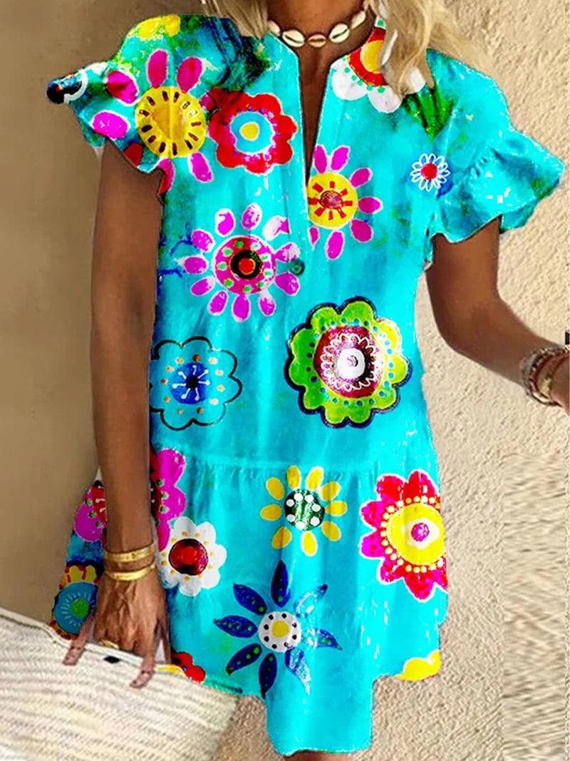 Vestito dal design curato