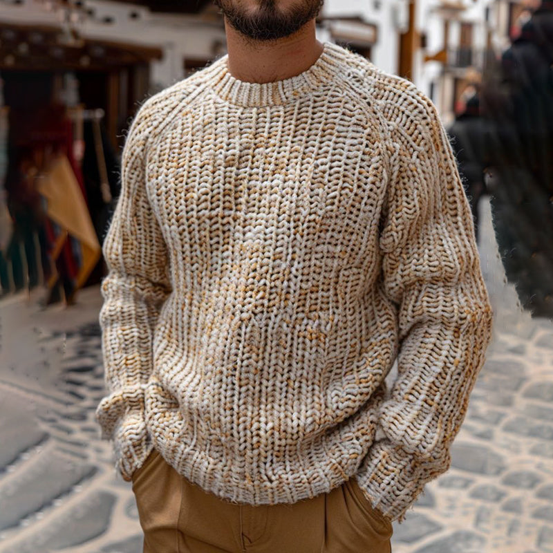 Maglione dal design curato