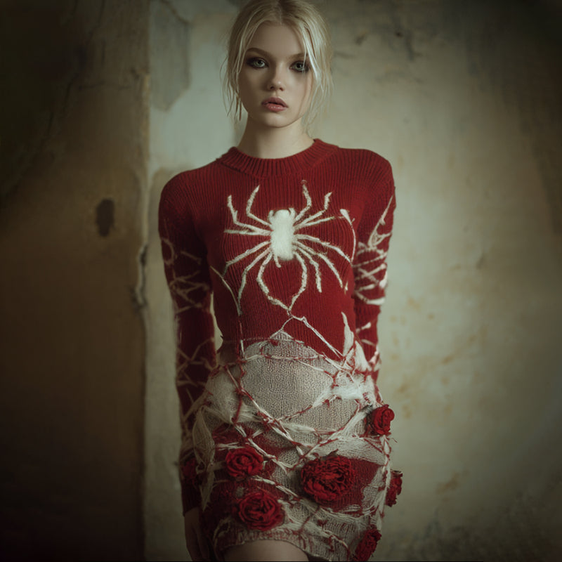 Vestito dal design curato