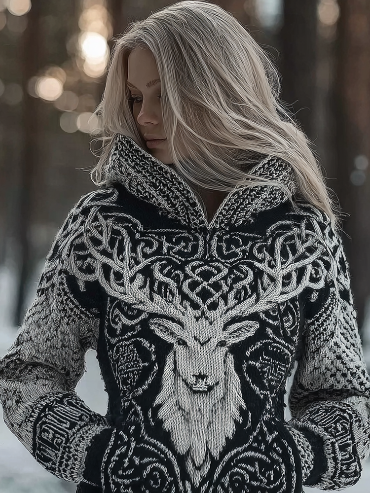 Maglione in stile vintage senza tempo