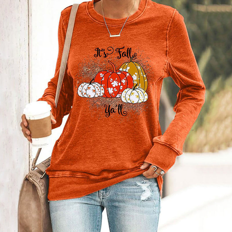 Women's It's Fall Y'all Long Sleeved Sweatshirt artswardrobe