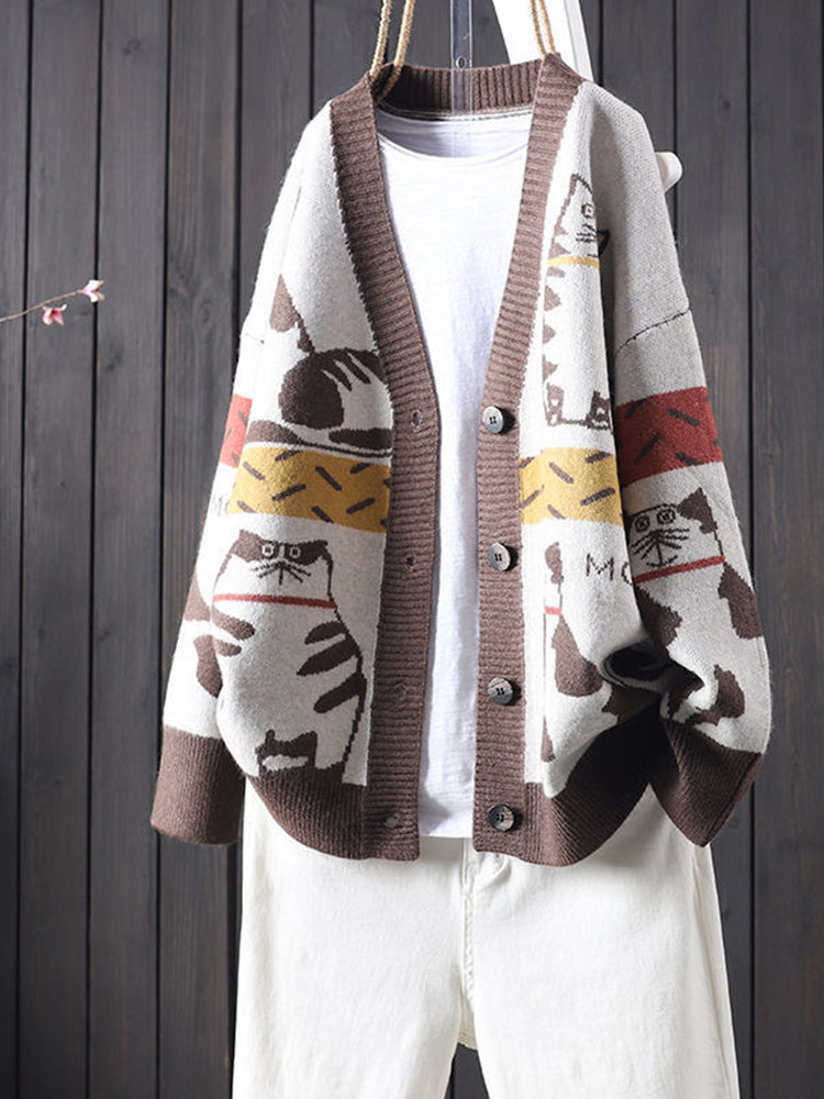 Cardigan ispirato al vintage