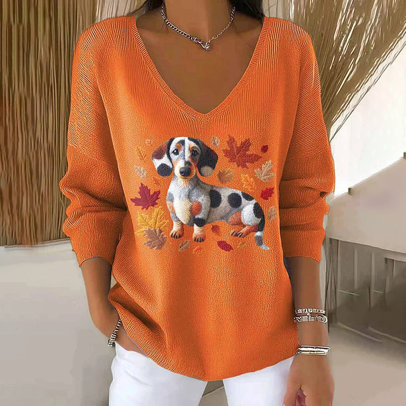 Maglione dal design curato