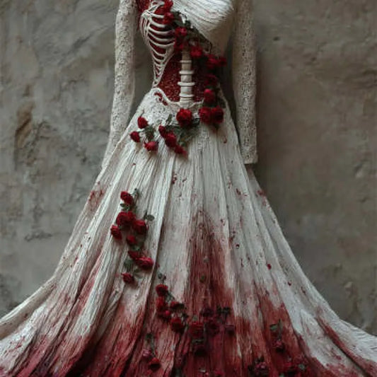 Vestito dal design curato