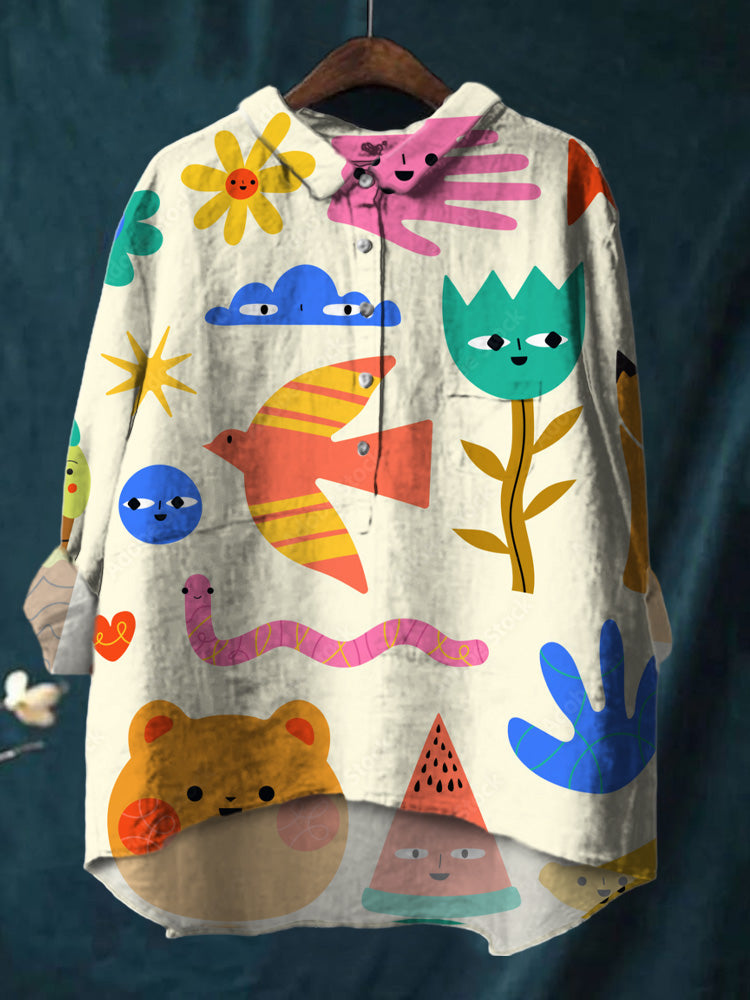 Camicia dal design curato