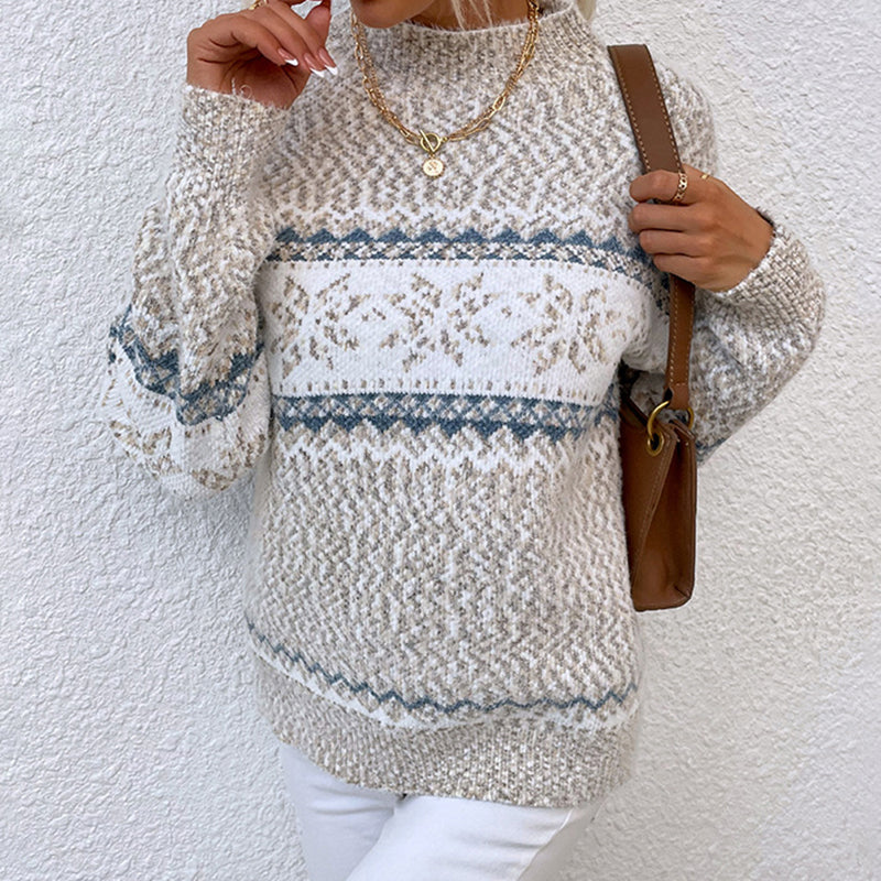 Maglione dal design curato