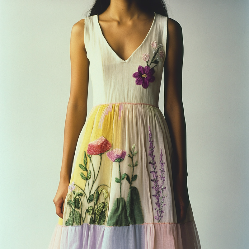 Vestido de diseño clásico