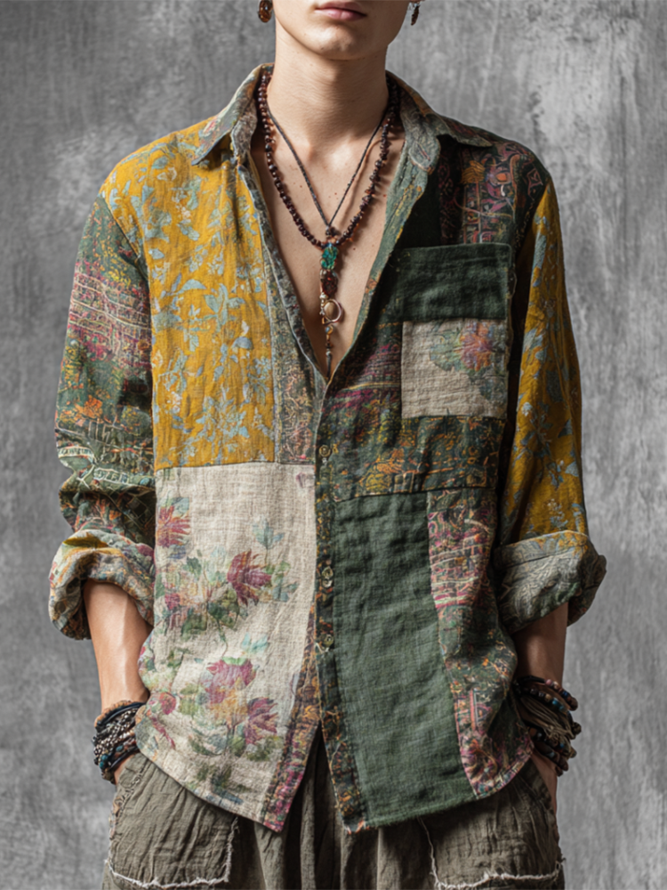 Camicia dal design curato