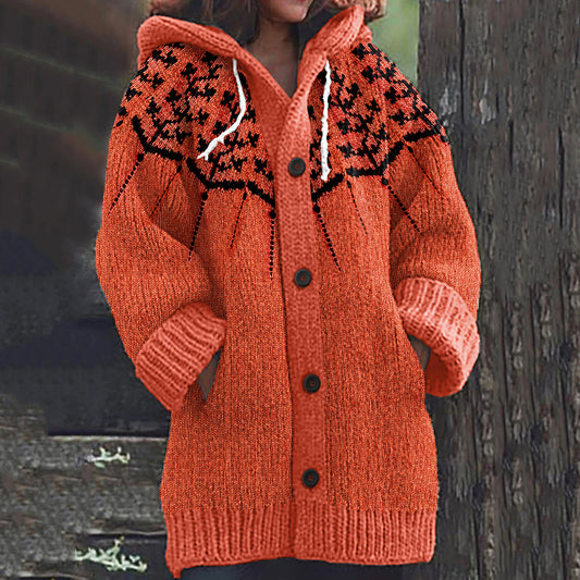 Vintage Icelandic Floral Cardigan Sweater elevenforest