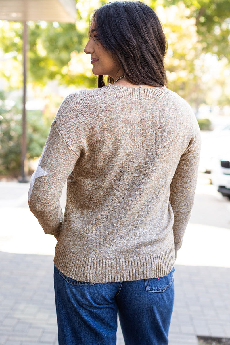 Maglione dal design curato