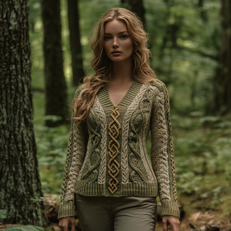 Maglione ispirato al vintage