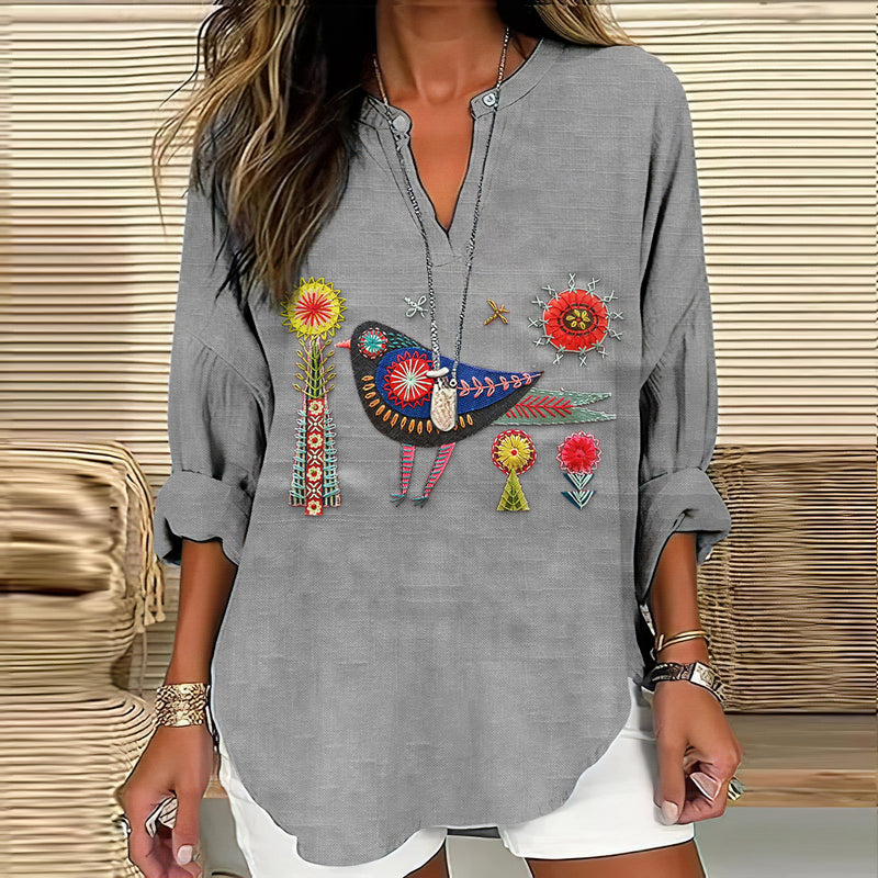 Camicia dal design curato