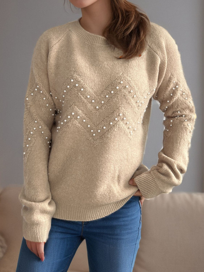 Maglione dal design curato