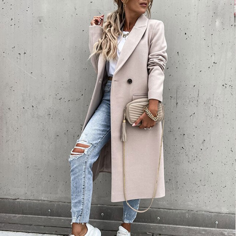 LP | Cappotto lungo con bottoni