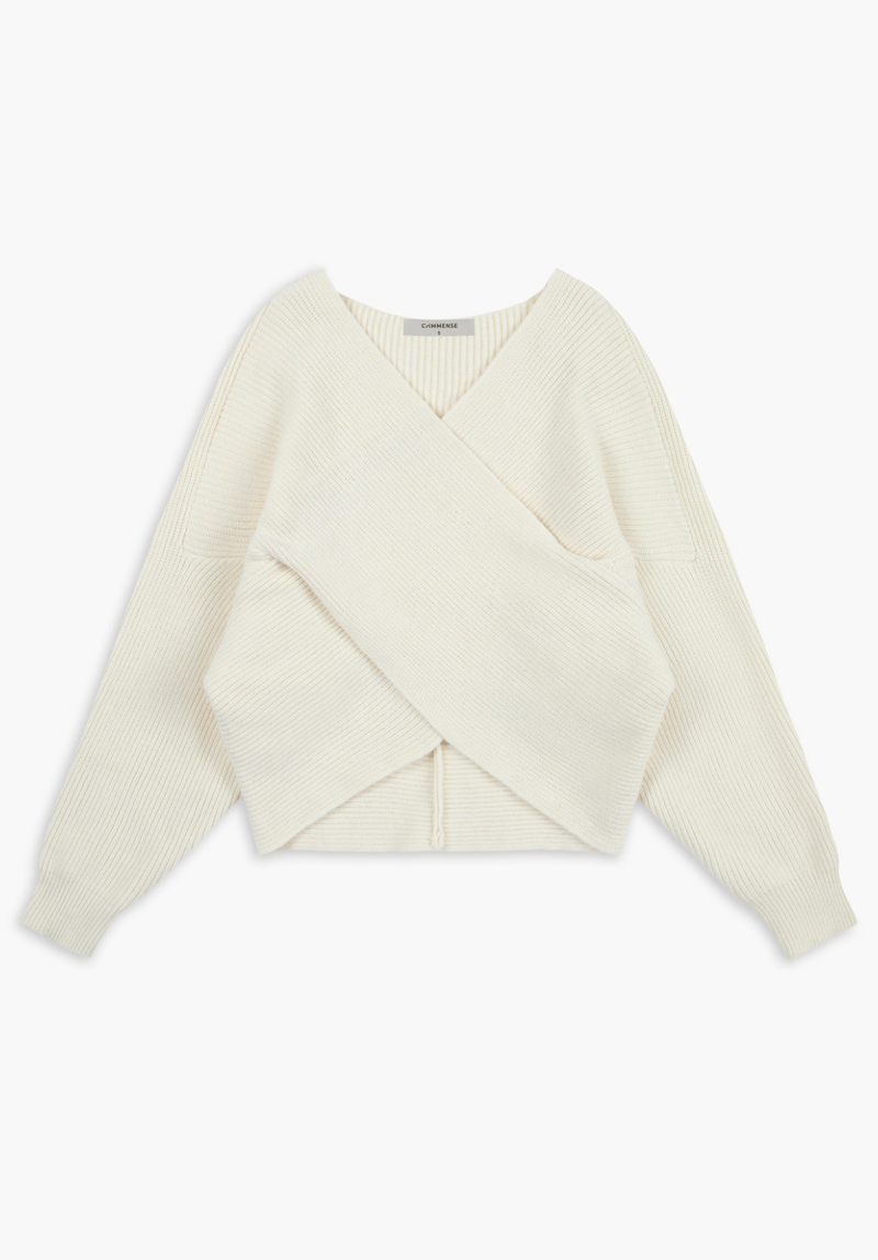 Maglione dal design curato