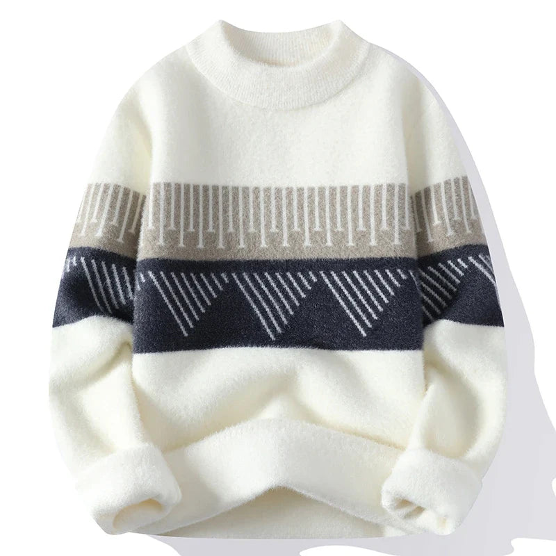 Maglione dal design curato