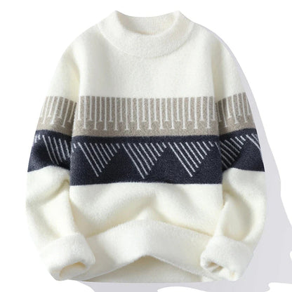 Maglione dal design curato
