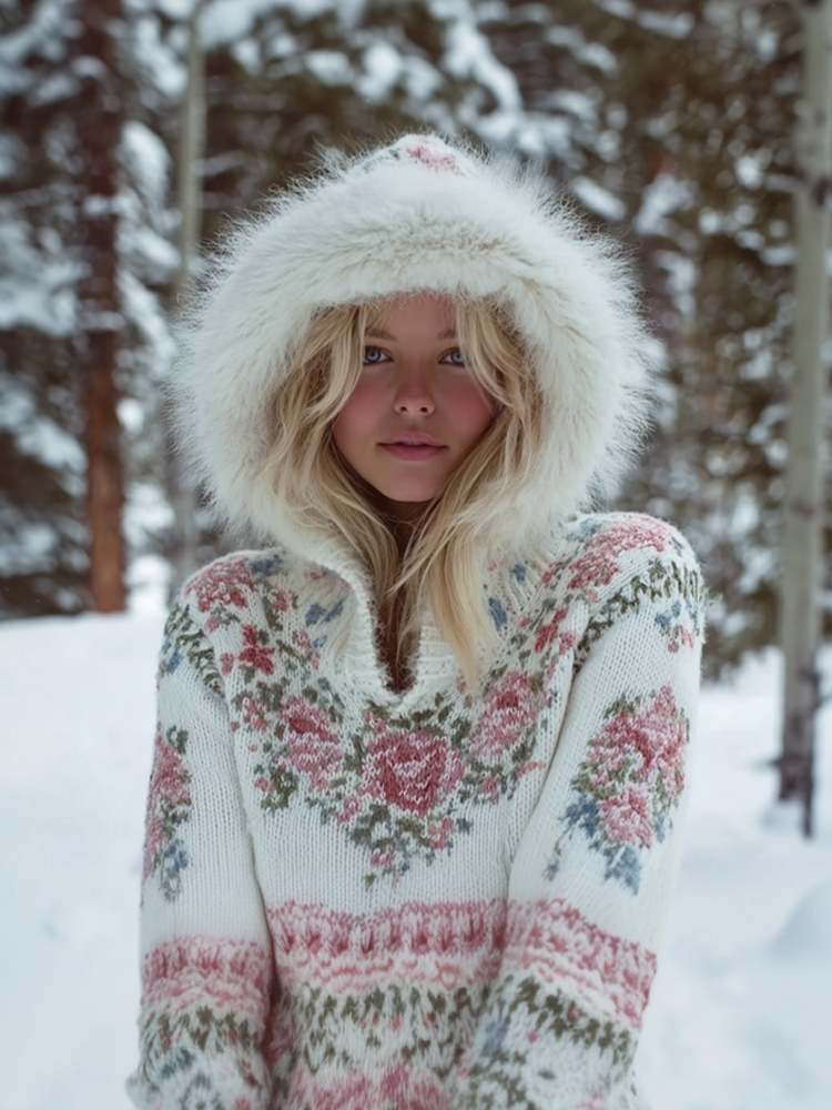 Maglione in stile vintage senza tempo