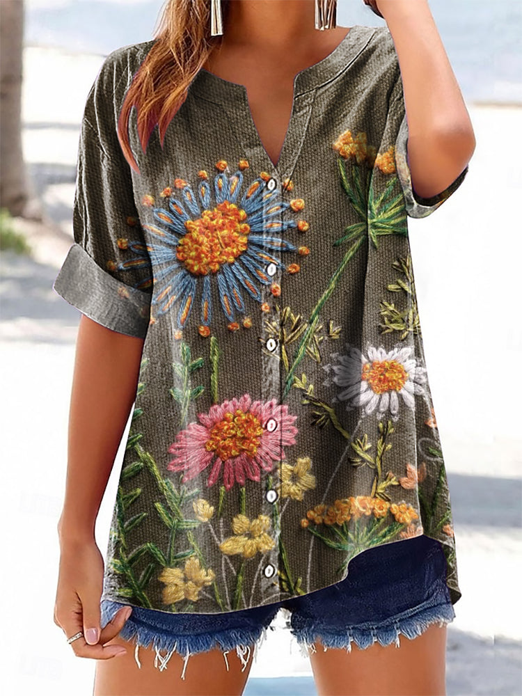Camicia in stile vintage senza tempo