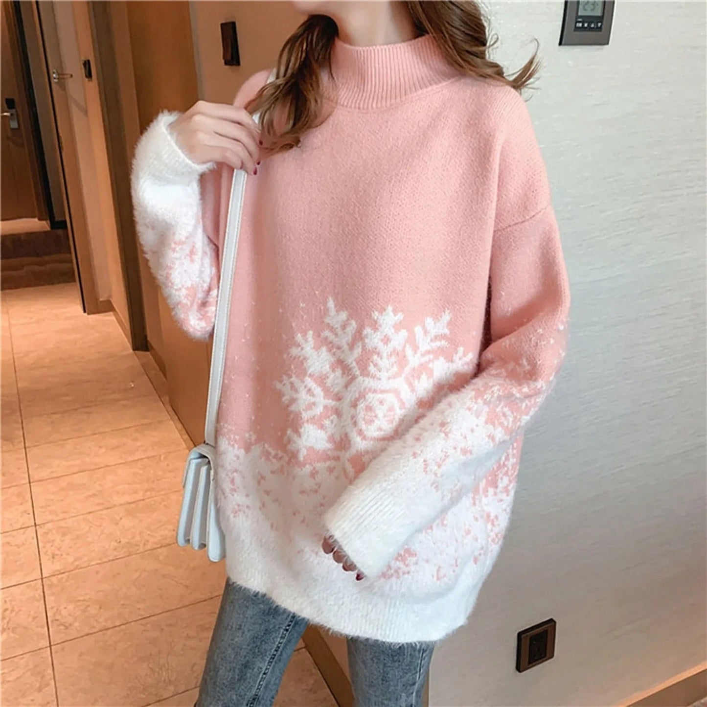 Maglione dal design curato