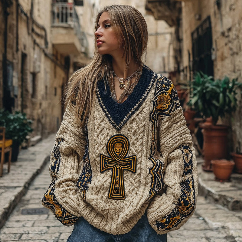 Maglione dal design raffinato