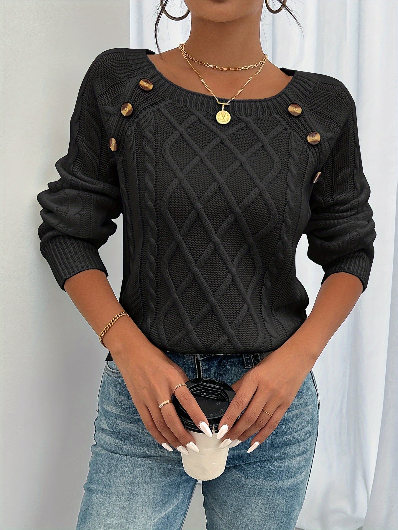 Maglione dal design classico