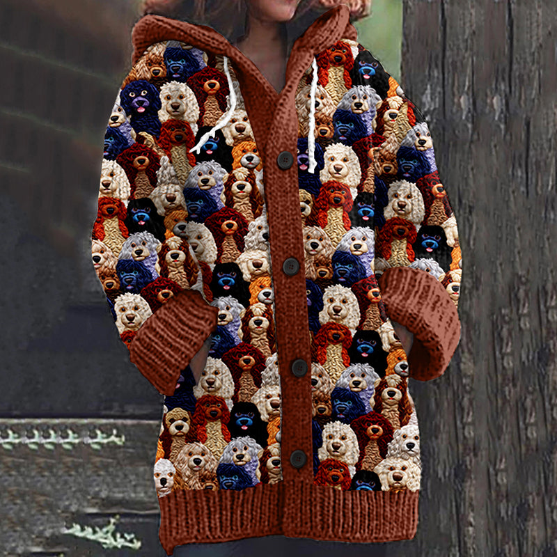 Cardigan dal design curato