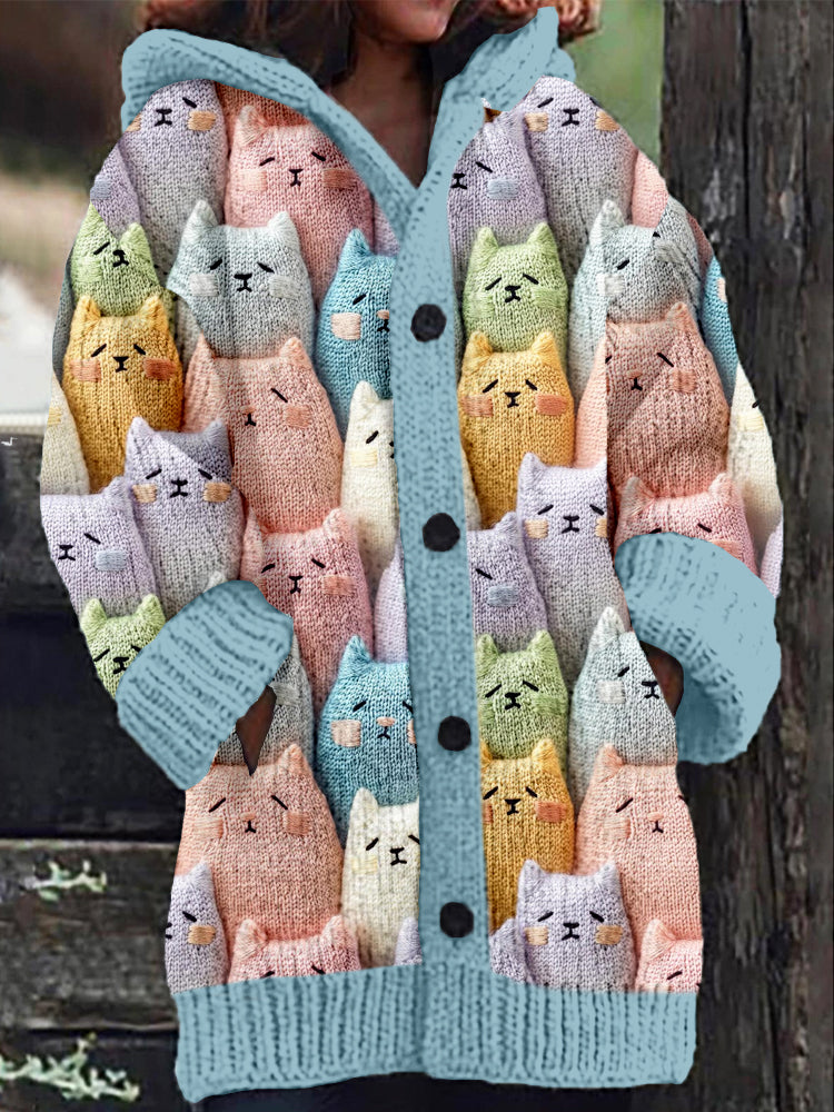 Cardigan dal design curato