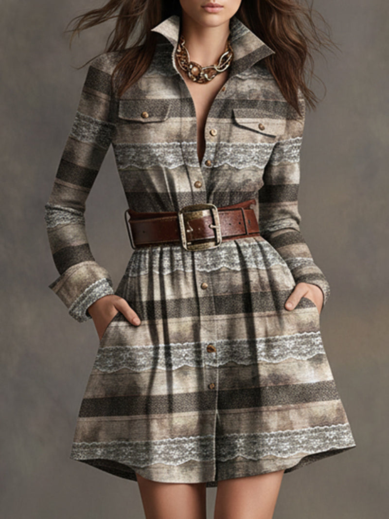 Vestito dal design curato