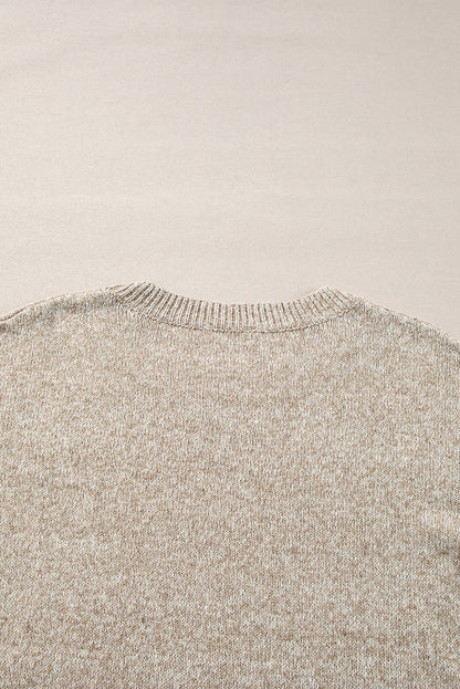 Maglione dal design curato
