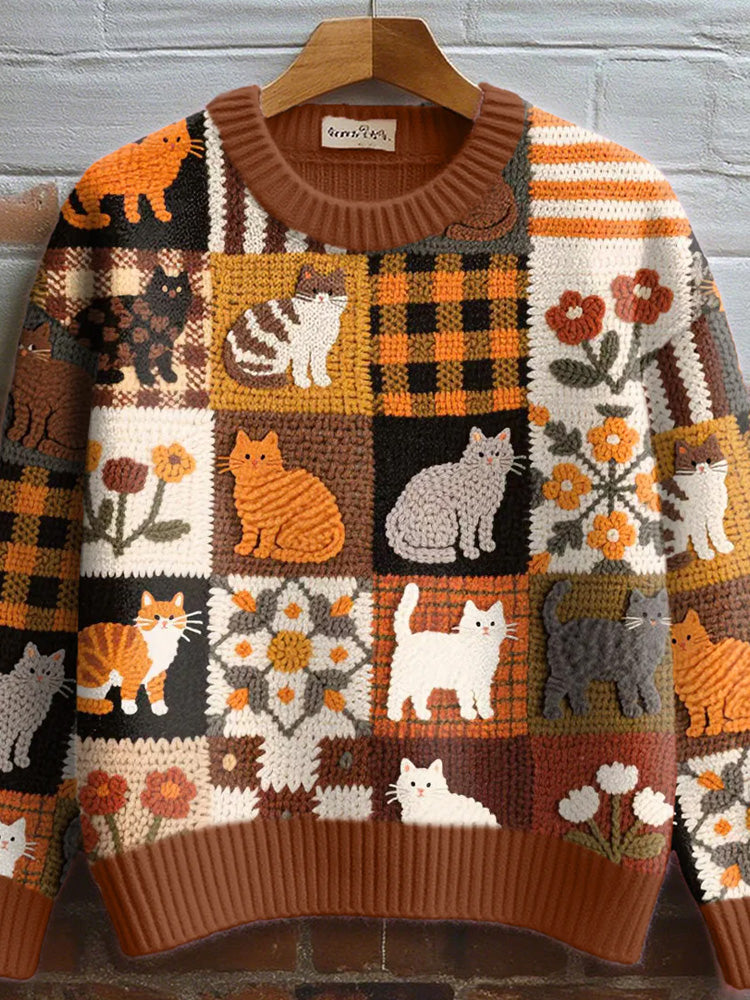 Maglione in stile vintage senza tempo