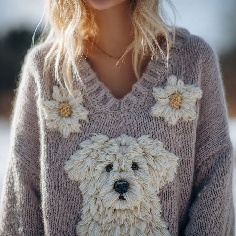 Maglione dal design raffinato