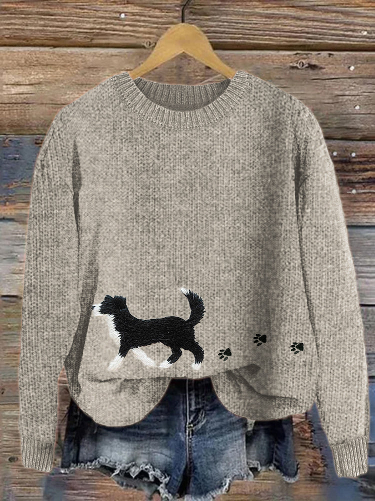 Maglione in stile vintage senza tempo