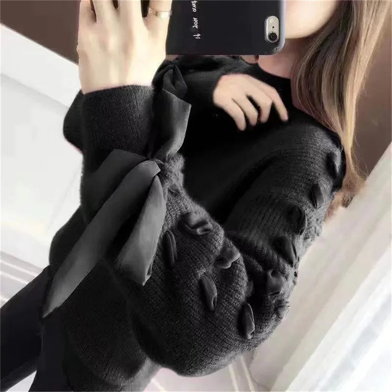 Maglione dal design curato