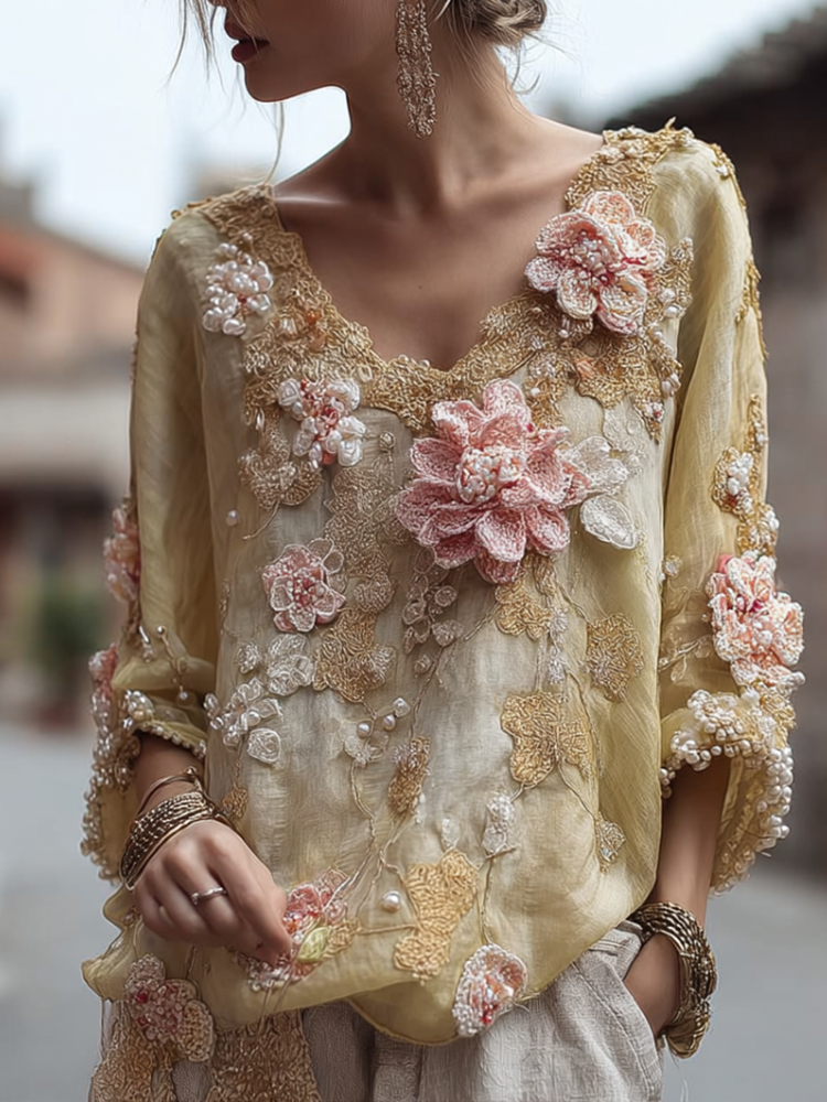 Top in stile vintage senza tempo