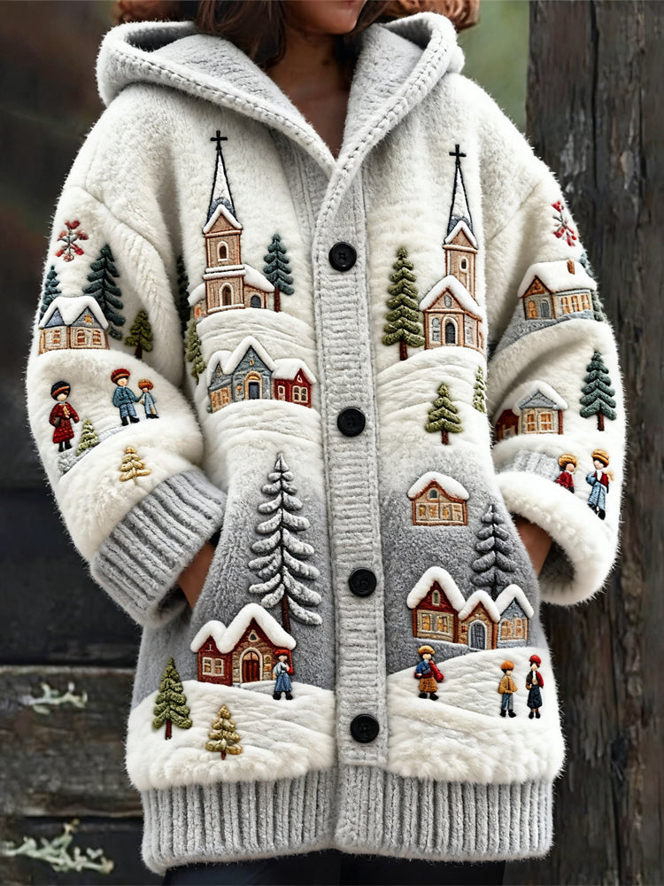 Cardigan dal design curato
