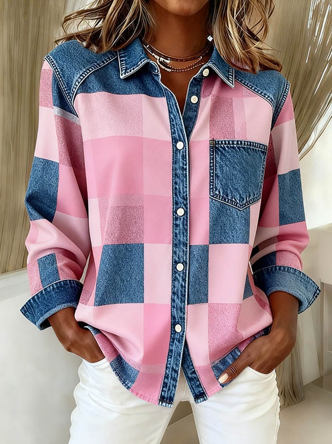 Camicia dal design curato