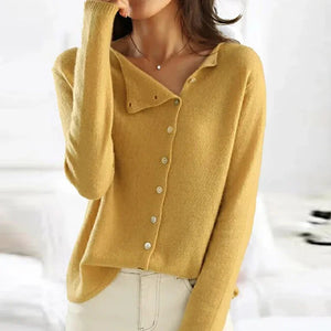 Maglione dal design curato